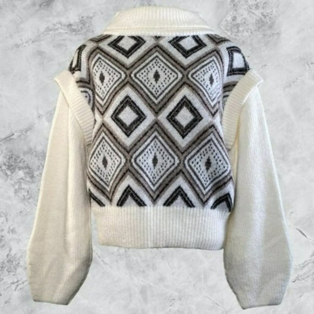 Free People Alpine Knit Pullover